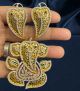Ganesh Motif Gold Pendant